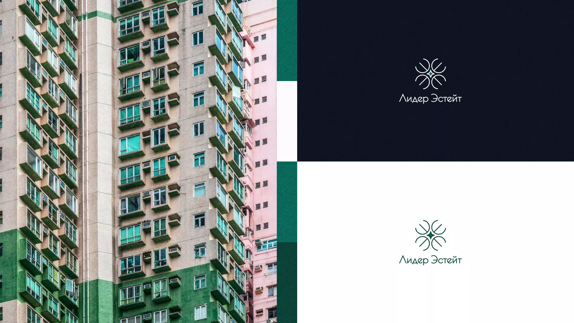 Создание логотипа компании «Лидер Эстейт» в Муроме