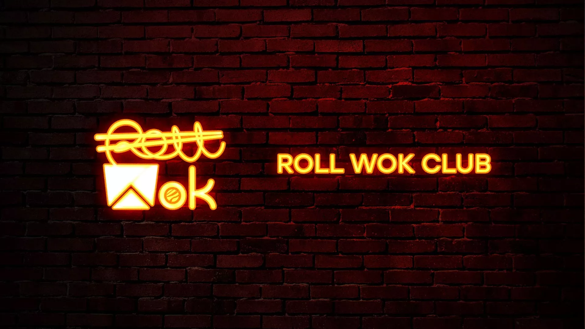 Разработка интерьерной вывески суши-бара «Roll Wok Club» в Муроме