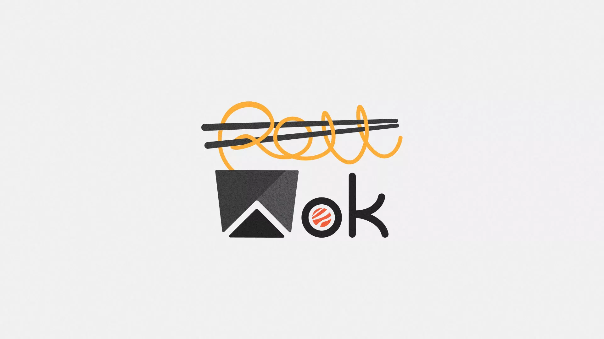 Разработка логотипа в Муроме для суши-бара «Roll Wok Club» Разработка логотипа в Муроме для суши-бара «Roll Wok Club»